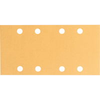 Bosch Punched Hook and Loop Sanding Sheets 93mm x 186mm 60g Pack of 50