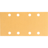 Bosch Punched Hook and Loop Sanding Sheets 93mm x 186mm 80g Pack of 50