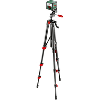 Bosch QUIGO PLUS Self Levelling Cross Line Laser Level and Tripod