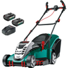 Bosch ROTAK 43 LI ERGOFLEX 36v Cordless Rotary Lawnmower 430mm 2 x 2ah Li-ion Charger