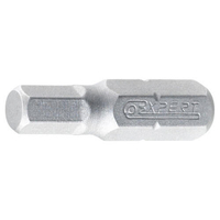 Britool Expert 1/4" Drive 10mm AF x 25mm Hex Driver Bit Pack of 6