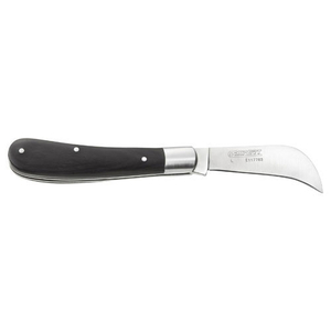 Britool Expert Electricians Knife Single Blade with Wood Handle 170mm