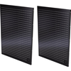 Bunker Modular Corner Unit Back Panel Pegboard 795mm Pack of 2