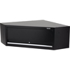Bunker Modular Corner Wall Cabinet Black