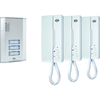 Byron Audio Door Intercom Kit for 3 Apartments 240v