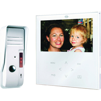 Byron Elegant Touch Video & Audio Door Intercom 240v