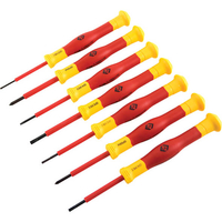 CK 7 Piece VDE Insulated Precision Screwdriver Set