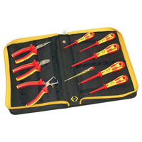 CK 9 Piece VDE Insulated Pliers & Screwdriver Set Phillips / Slotted + Combi Cutter1