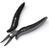 CK Ecotronic Bent Snipe Nose ESD Pliers 152mm