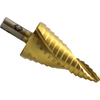 CK HSS TiN Spiral Fluted Step Drill Bit 6mm - 32mm