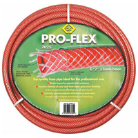 CK Pro Flex Garden Hose Pipe 3/4" / 19mm 15m Red