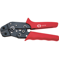 CK Ratchet Crimping Pliers for End Sleeve Ferrules 0.14 - 2.5mm