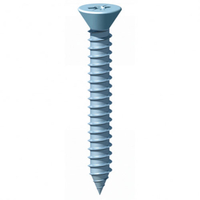Countersunk Head Pozi Self Tapping Screws 8 x 1 3/4" Box of 200