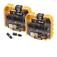 DeWalt 50 Piece Tough Case Torsion Flex Torq Phillips Screwdriver Bit Set PH2 25mm Pack of 50 FREE Magnetic Bit Holder
