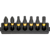 DeWalt 7 Piece FlexTorq Phillips,  Pozi and Torx Screwdriver Bit Bar Set