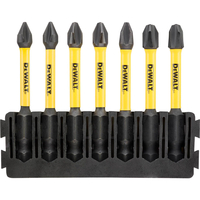 DeWalt 7 Piece FlexTorq Phillips Screwdriver Bit Bar Set