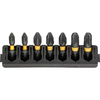 DeWalt 7 Piece FlexTorq Pozi Screwdriver Bit Bar Set