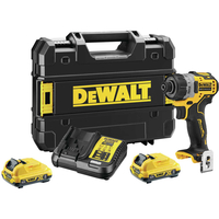 DeWalt DCF601D2 12v XR Cordless Brushless Compact Screwdriver 2 x 2ah Li-ion Charger Case