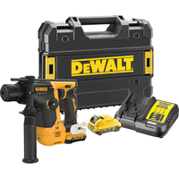 DeWalt DCH072 12v XR Cordless Brushless Ultra Compact SDS Plus Hammer 2 x 3ah Li-ion Charger Case