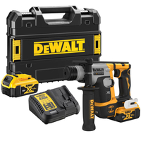 DeWalt DCH172 18v XR Cordless Brushless Compact SDS Plus Hammer Drill 2 x 5ah Li-ion Charger Case