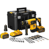 DeWalt DCH417 54v XR Cordless Brushless SDS Plus Multi Hammer Drill 2 x 9ah Li-ion Charger Case