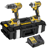 DeWalt DCK266P2 18v XR Cordless Combi Drill and Impact Driver 2 x 5ah Li-ion Charger Case
