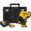DeWalt DCN681 18v XR Cordless Brushless Narrow Crown Stapler 2 x 2ah Li-ion Charger Case