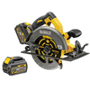 Dewalt DCS575T2 54v Cordless XR FLEXVOLT Circular Saw with 2 Li-ion Batteries 2ah / 6ah