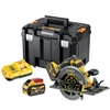 Dewalt DCS579 54v XR Cordless FLEXVOLT High Power Rail Compatible Circular Saw 190mm 2 x 9ah Li-ion Charger Case