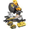 DeWalt DCS781 54v XR FLEXVOLT Cordless Sliding Mitre Saw 305mm 2 x 9ah Li-ion Charger No Case