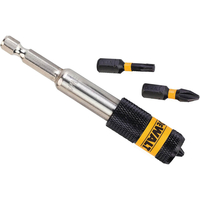 DeWalt DT70548T 75mm Impact Screwdriver Bit Holder with 3 x 25mm Torsion Bits