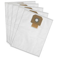 DeWalt Fleece Filter Bag for DWV902M Dust Extractor Pack of 5