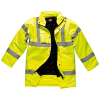 Dickies High Vis Motorway Safety Jacket Yellow 4XL
