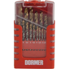 Dormer A095 19 Piece HSS TiN Drill Set 1.0-10 x 0.5mm