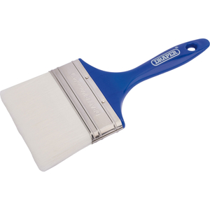 Draper 100mm Synthetic Bristle Paint Brush with Plastic Handle