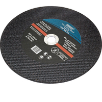 Draper 180mm x 3mm x 22.2mm Flat Angle Grinder Cutting Disc for Metal