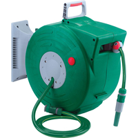 Draper 20m Retractable Hose Reel with Hose Pipe 12.5mm (1/2") & Connectors