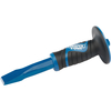 Draper 25mm x 300mm Octagonal Shank Cold Chisel with Soft Grip Hand Guard