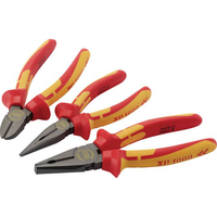 Draper 3 Piece XP1000 VDE Insulated Pliers Set