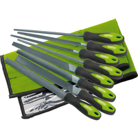 Draper 8 Piece Soft Grip Engineers File and Rasp Set