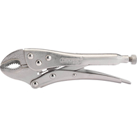 Draper Curved Jaw Self Grip Pliers 190mm