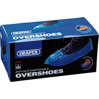 Draper Disposable Overshoe Covers Pack of 100