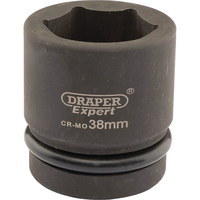 Draper Expert 1" Drive Hexagon Impact Socket Metric 1" 38mm
