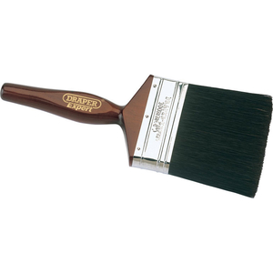 Draper Expert 100mm Pure Bristle Paint Brush with Hardwood Handle