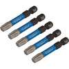 Draper Expert Impact Torx Screwdriver Bits T40 50mm Pack of 5