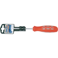Draper Expert Mechanics Soft Grip Parallel Slotted Screwdriver 5mm 75mm
