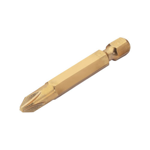 Draper Expert PH1 x 50mm Titanium Nitride Coated Phillips Screwdriver Bit Pack of 5