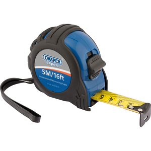 Draper Expert Professional Measuring Tape Imperial & Metric 16ft / 5m 25mm