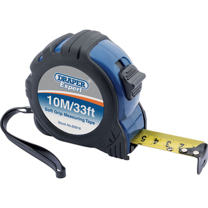 Draper Expert Professional Measuring Tape Imperial & Metric 33ft / 10m 25mm