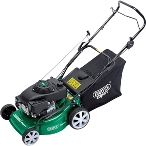 Draper Expert Push Petrol Rotary Lawnmower 400mm Cut 4hp Engine